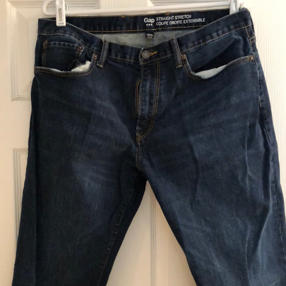 Gap jeans straight stretch 36x32